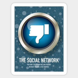 The Social Network - Alternative Movie Poster Sticker